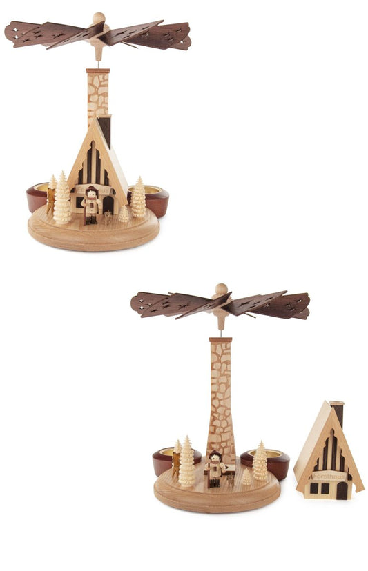 Dregeno Pyramid - Natural "Frosthaus" Pyramid with Smoker House Detail