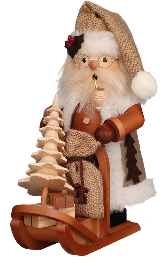 Christian Ulbricht Incense Burner - Santa on Sleigh (Natural)