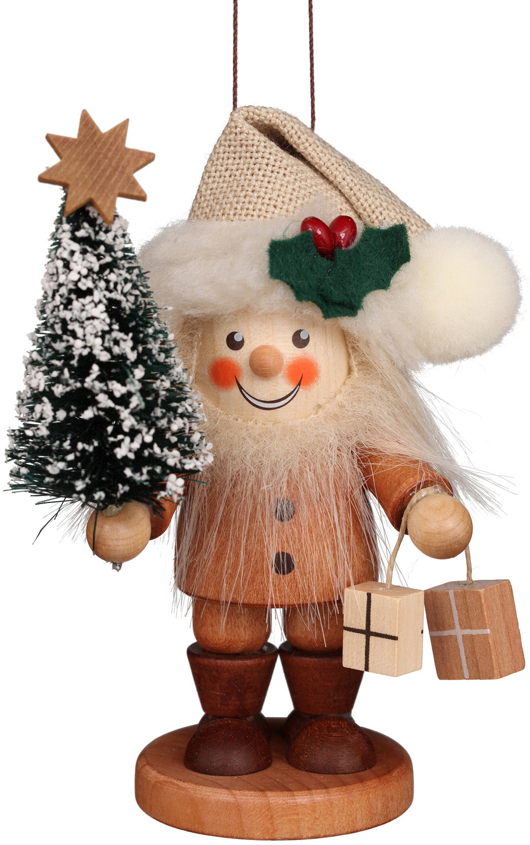 Christian Ulbricht Ornament - Santa with Christmas Tree