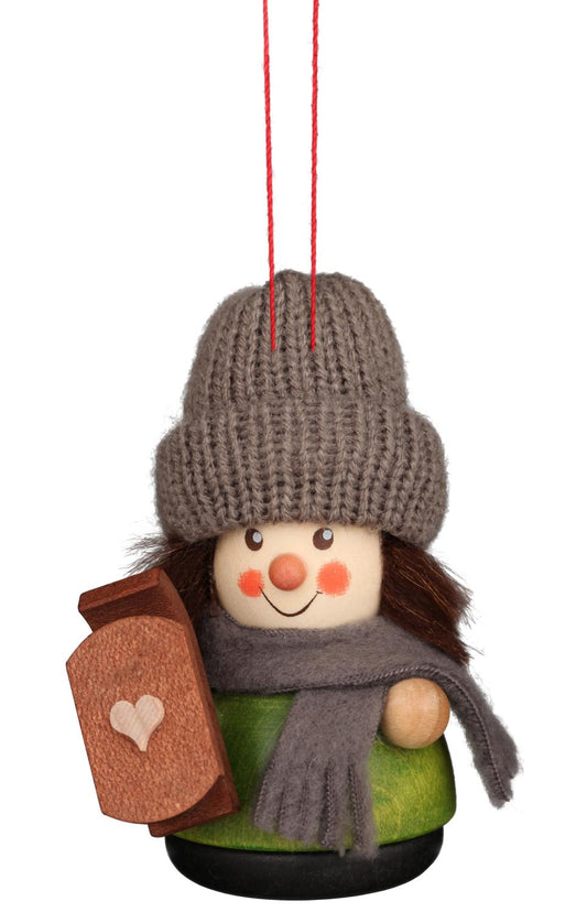 Christian Ulbricht German Ornament - Sled Rider