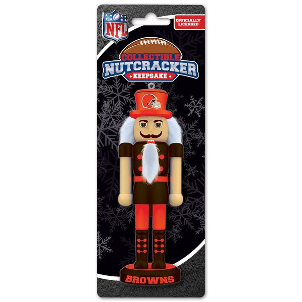 Cleveland Browns NFL Keepsake Nutcracker Ornament