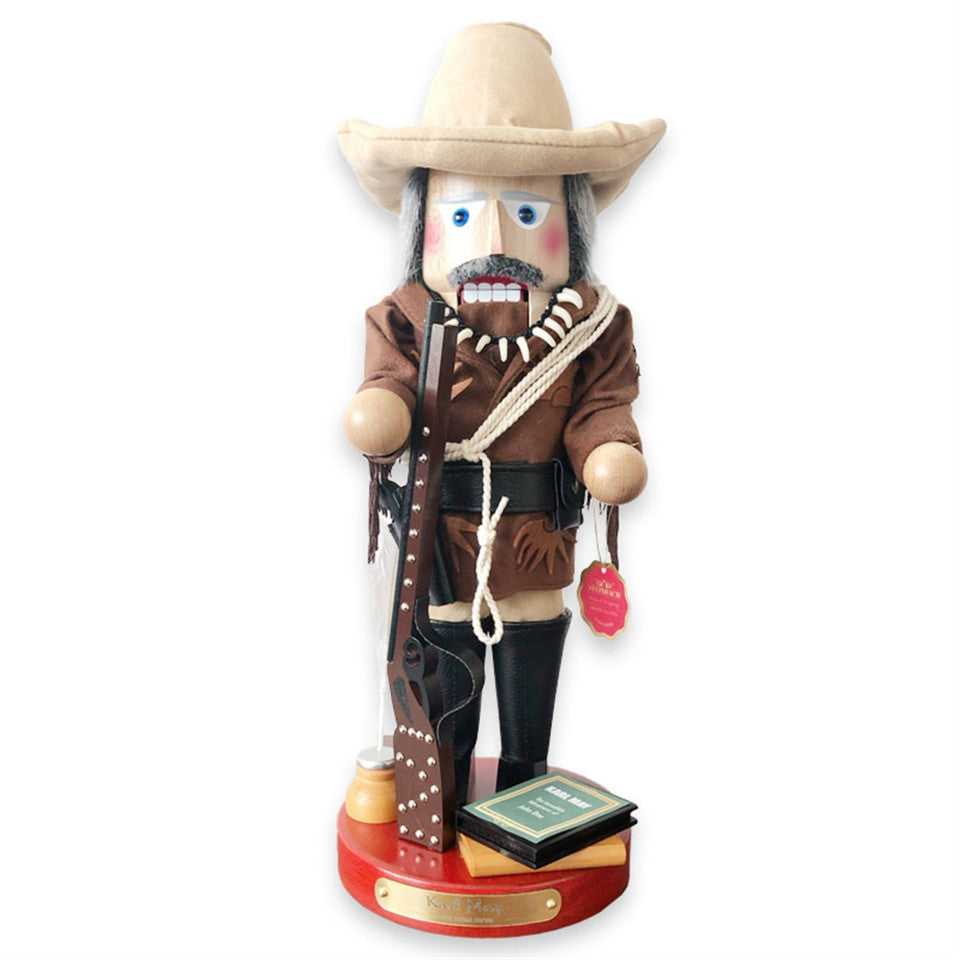 Karl May Cowboy German Nutcracker