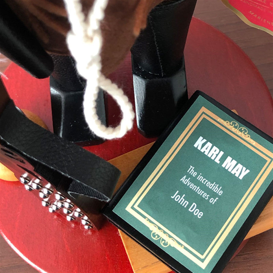 Karl May Cowboy German Nutcracker