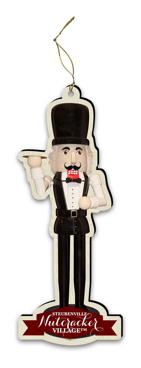 The Waiter Nutcracker Replica Ornament
