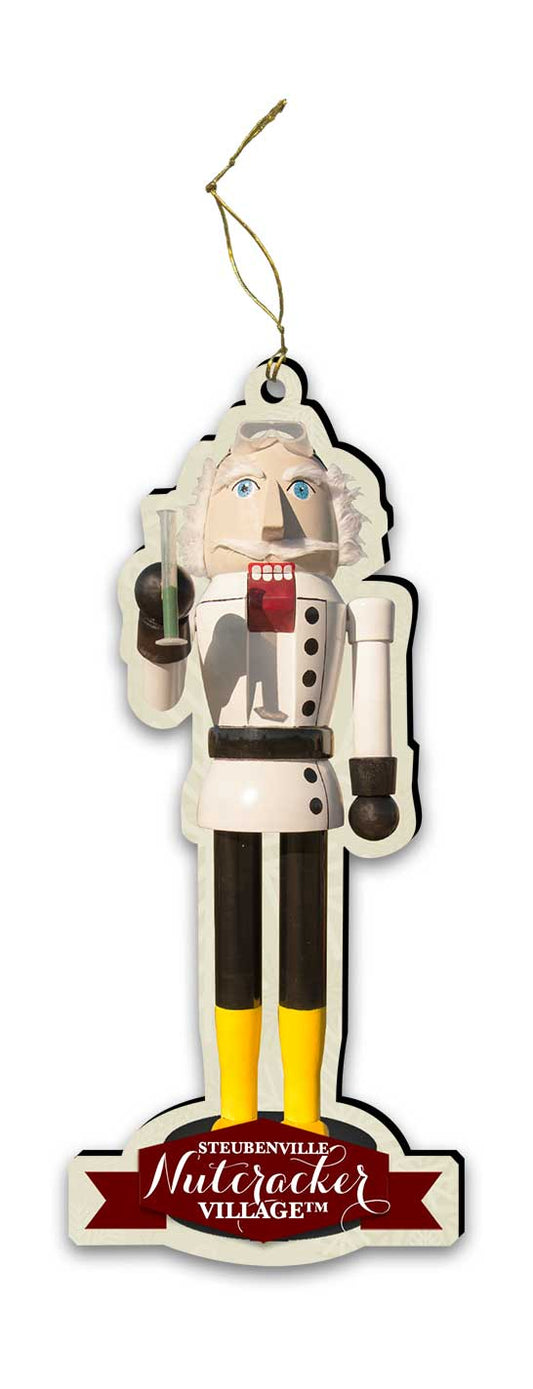 Mad Scientist Nutcracker Replica Ornament