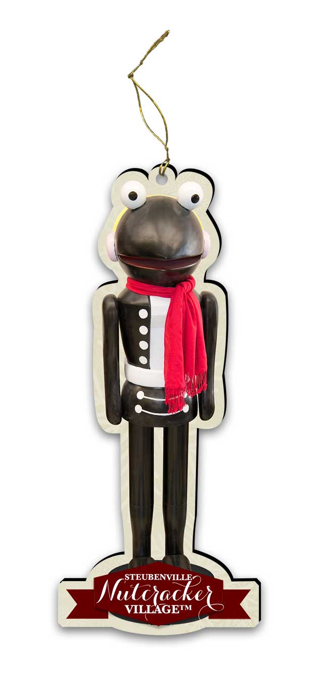Snow Bird Nutcracker Replica Ornament