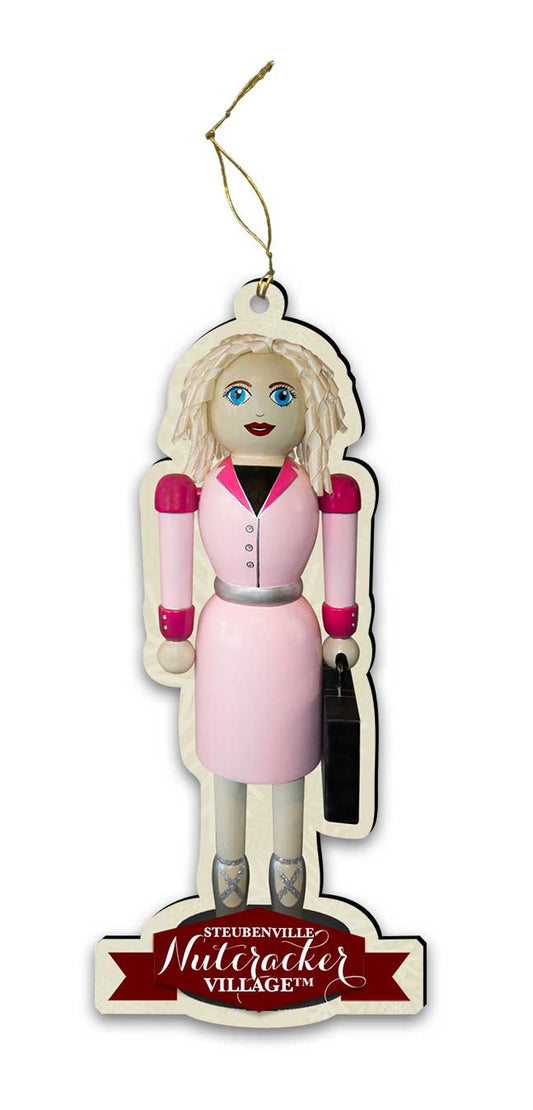 Francesca the Lawyer Nutcracker Replica Ornament