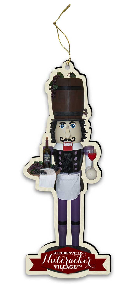 Sommelier Nutcracker Replica Ornament