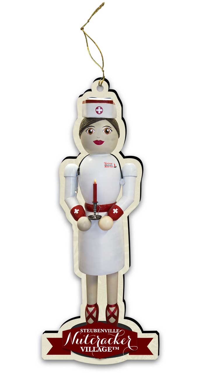 Nurse Florence Nutcracker Replica Ornament