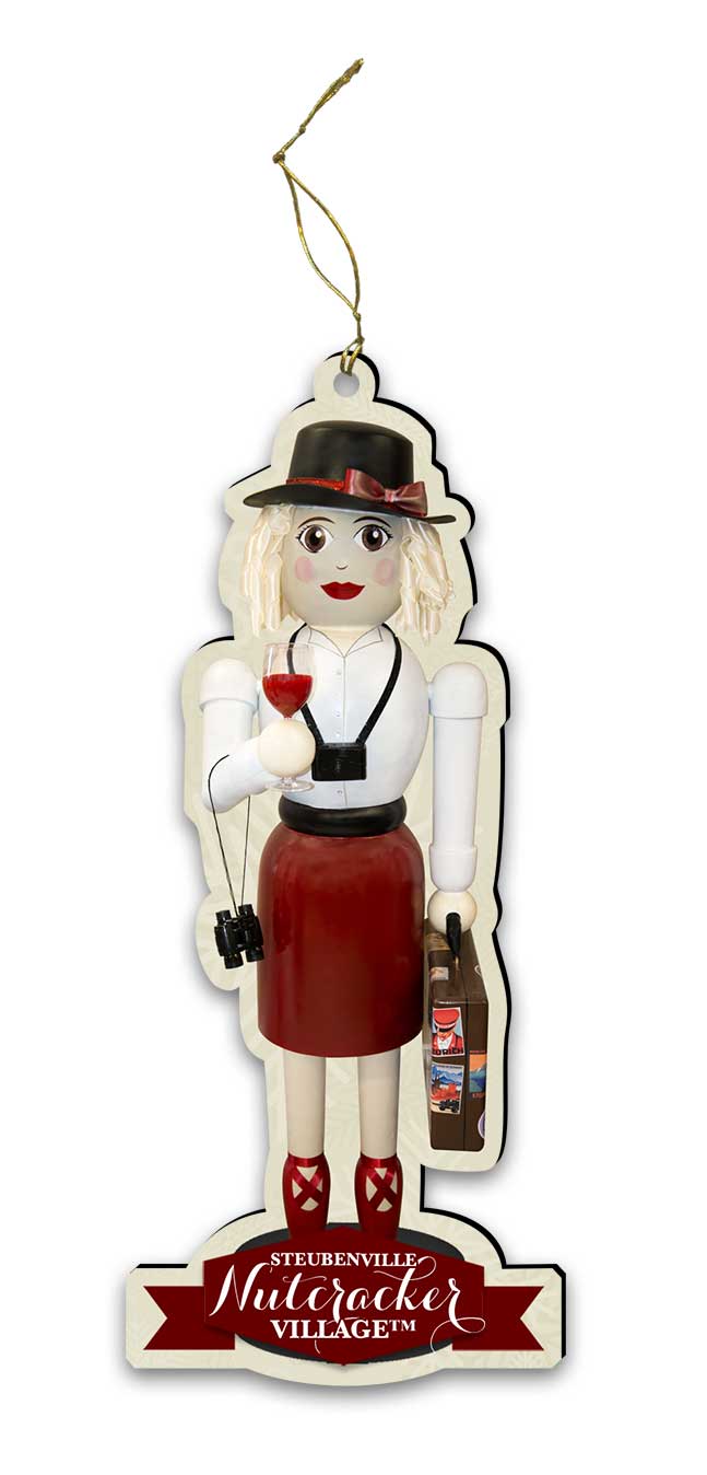 Candy Kane (Retired Teacher) Nutcracker Replica Ornament