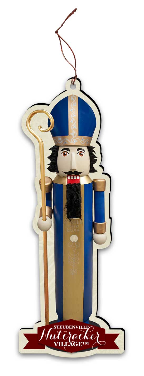 Bishop Mussio Nutcracker Replica Ornament