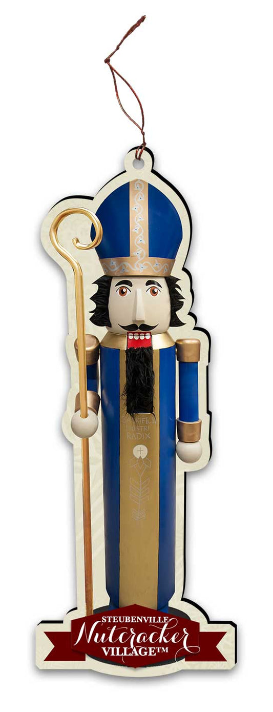 Bishop Mussio Nutcracker Replica Ornament