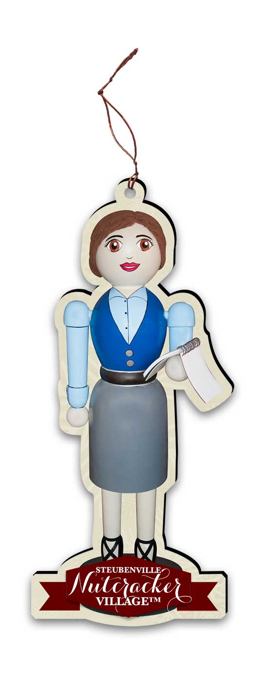 Lois Lane Nutcracker Replica Ornament