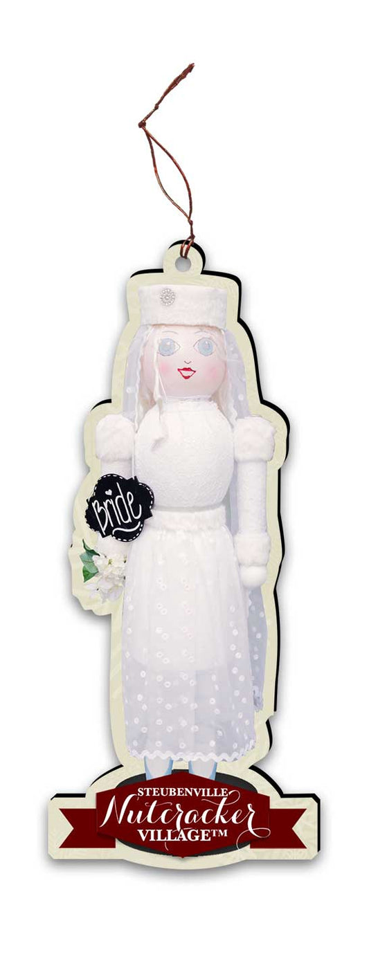 Della Bride Nutcracker Replica Ornament