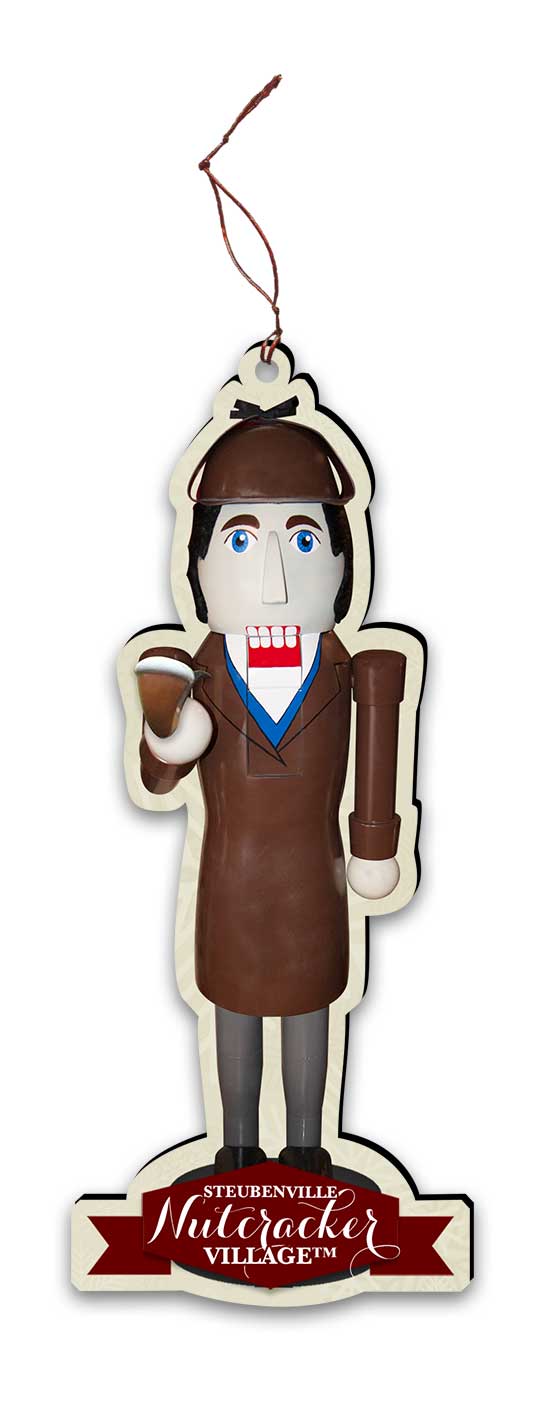 Sherlock Holmes Nutcracker Replica Ornament