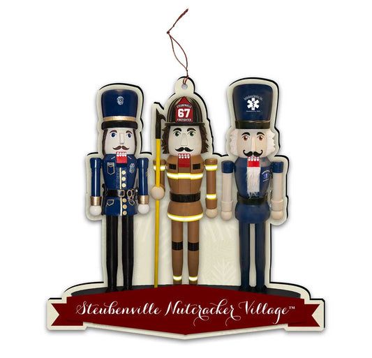 First Responders Group Nutcracker Replica Ornament