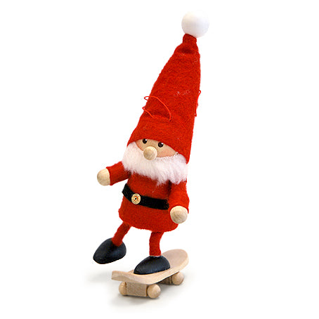 Santa Skateboarding
