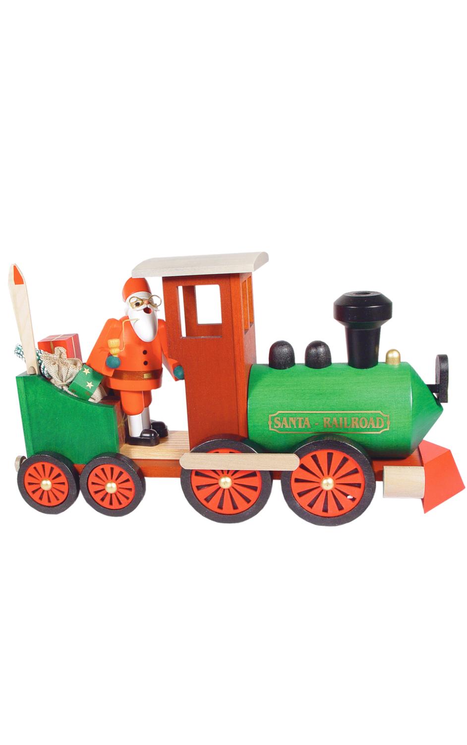 Richard Glaesser Incense Burner - Santa and Train