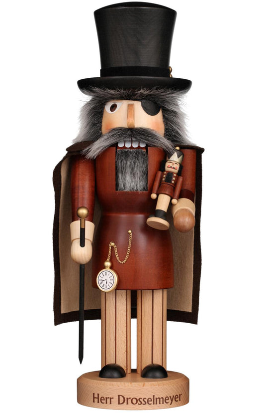 Christian Ulbricht Nutcracker - Drosselmeier (Natural) - 15.5"H x 5"W x 5"D