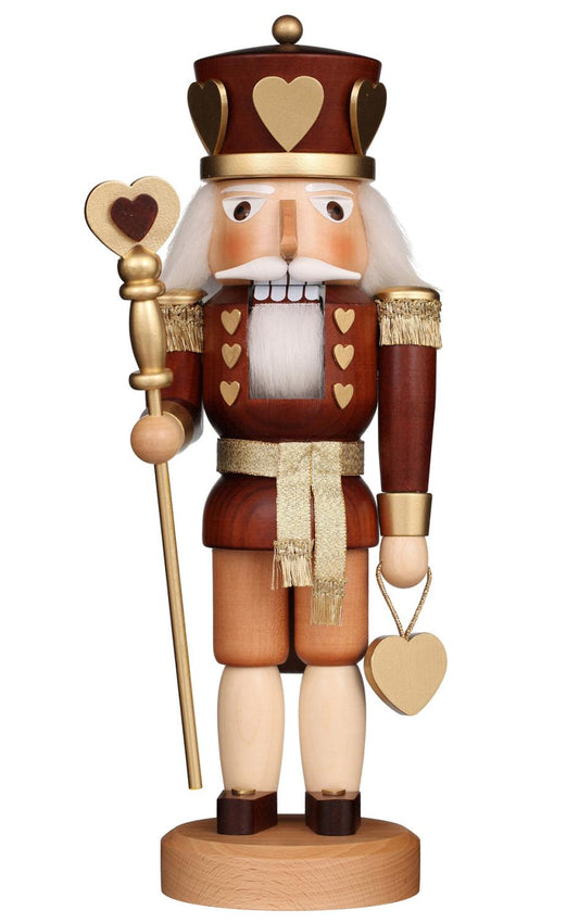 Christian Ulbricht Nutcracker - King of Hearts (Natural)