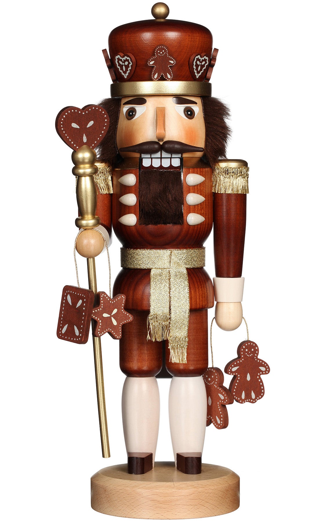 Christian Ulbricht Nutcracker - Gingerbread King (Natural)