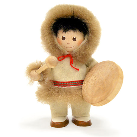 Eskimo With Drum