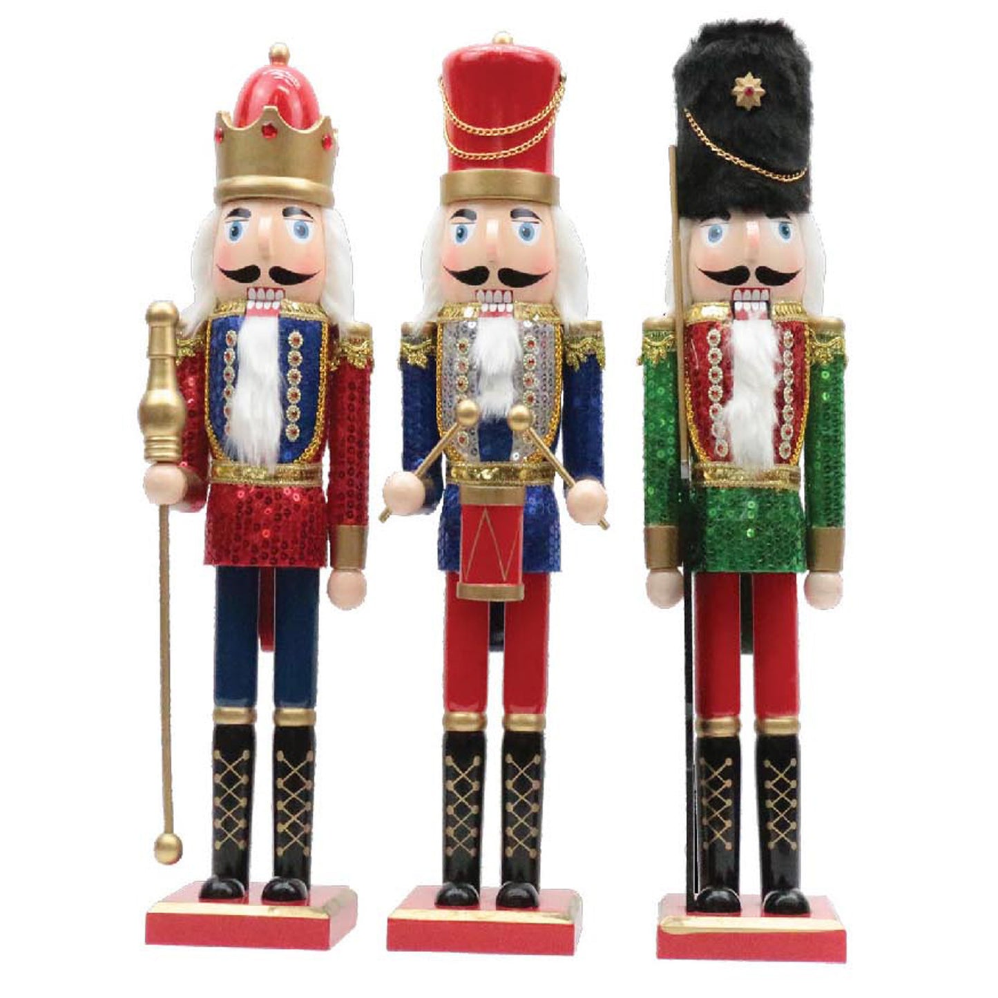 15" Sequins Nutcracker