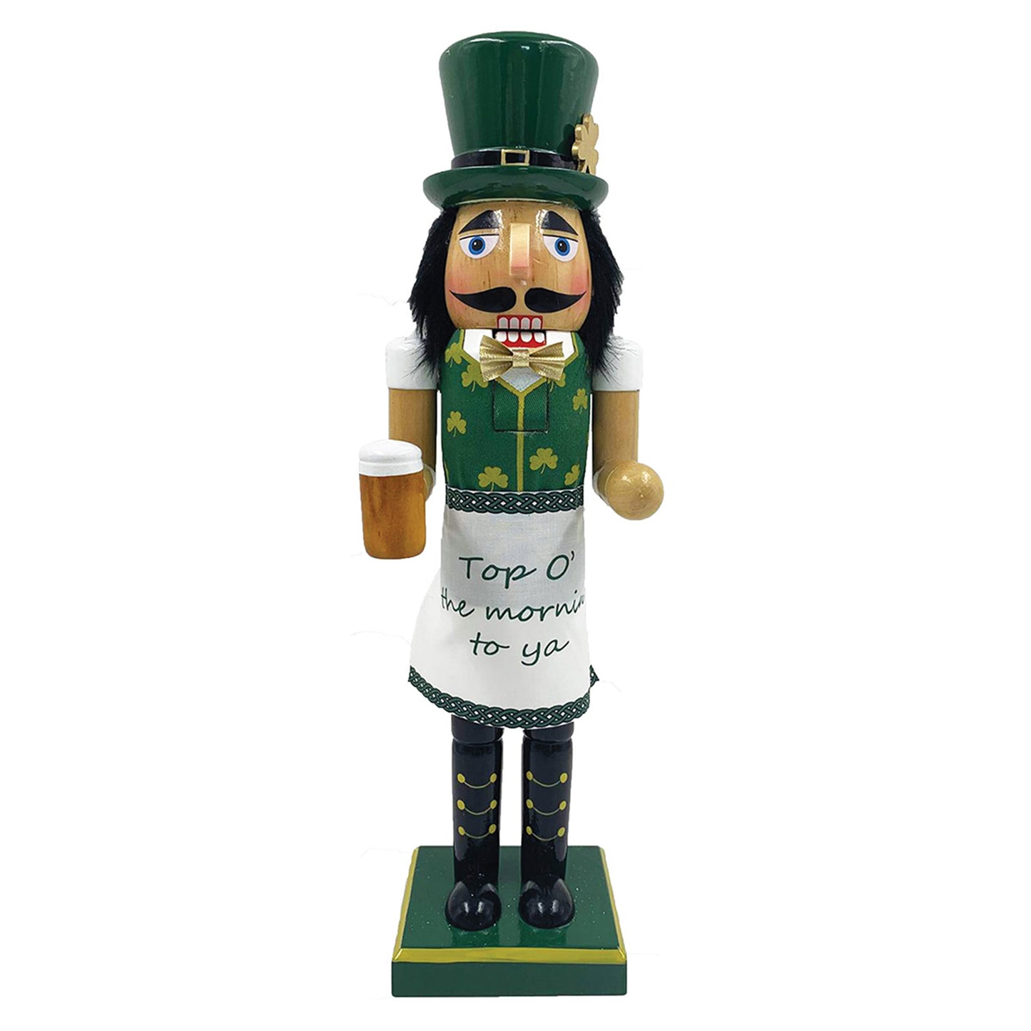 14″ Top of the Mornin to Ya Nutcracker