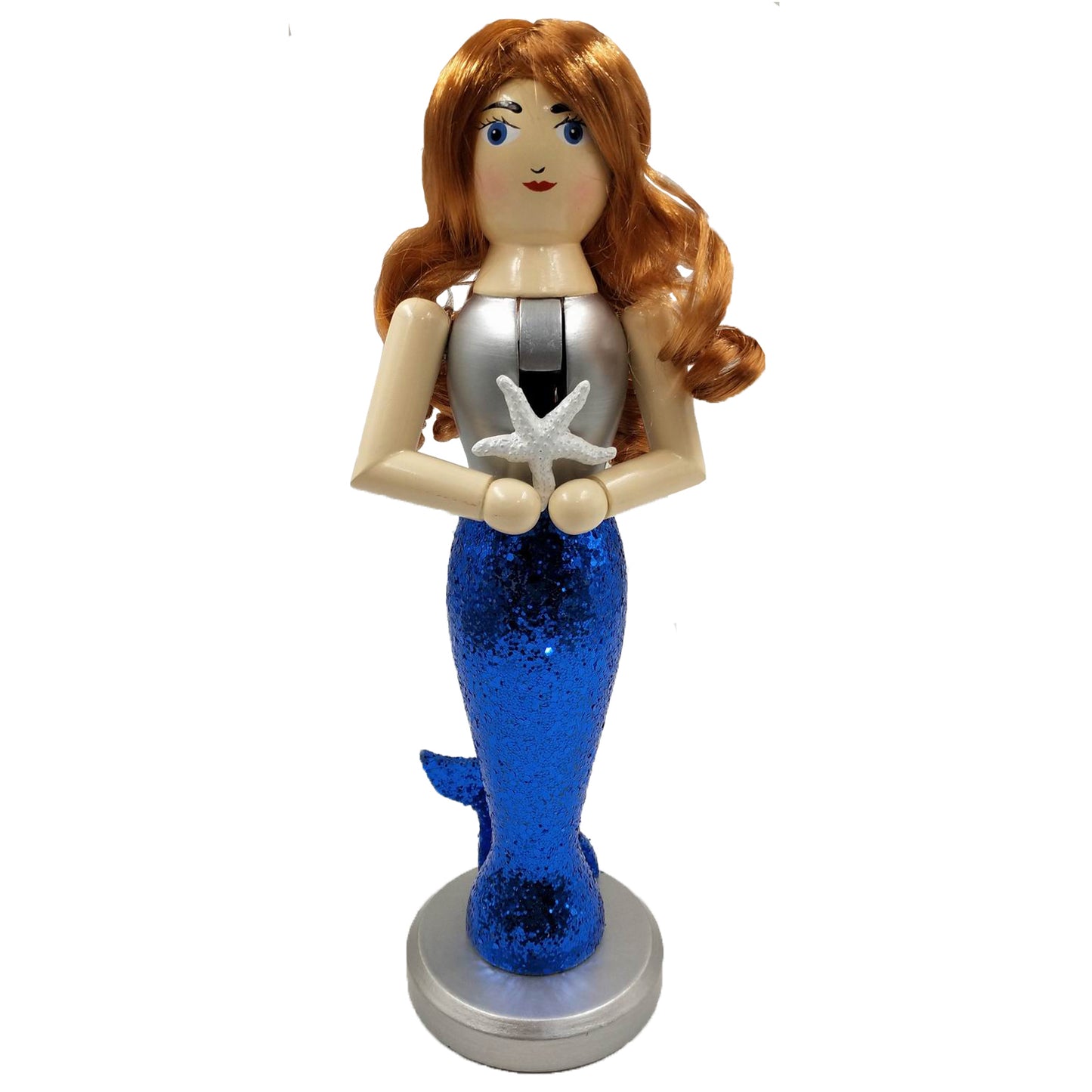 13.5" mermaid nutcracker