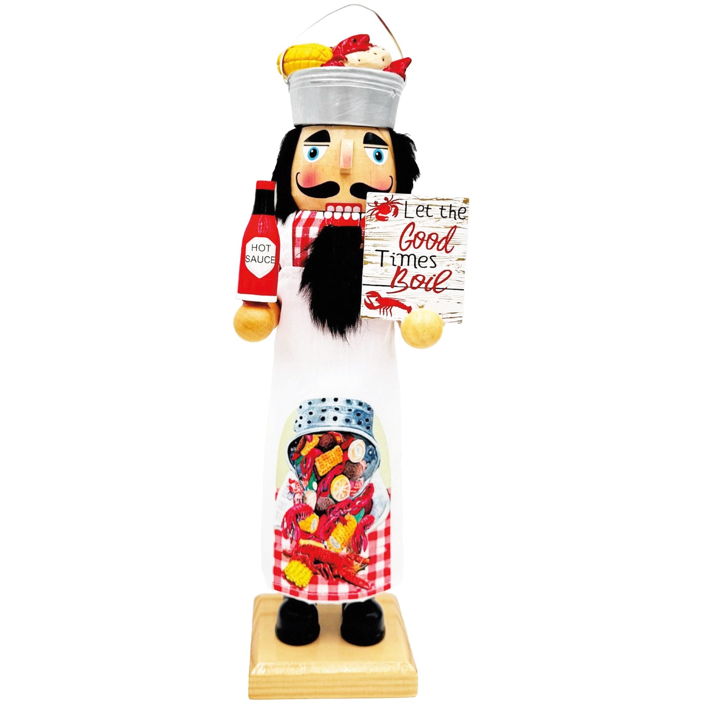 14" Let the Good Times Broil Nutcracker