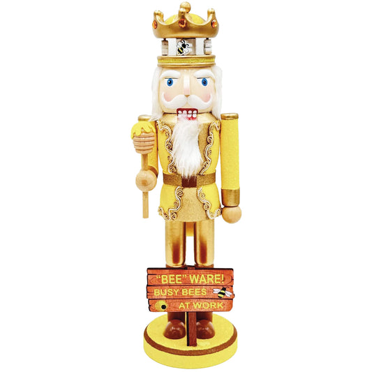Bee Ware Of Bees Nutcracker