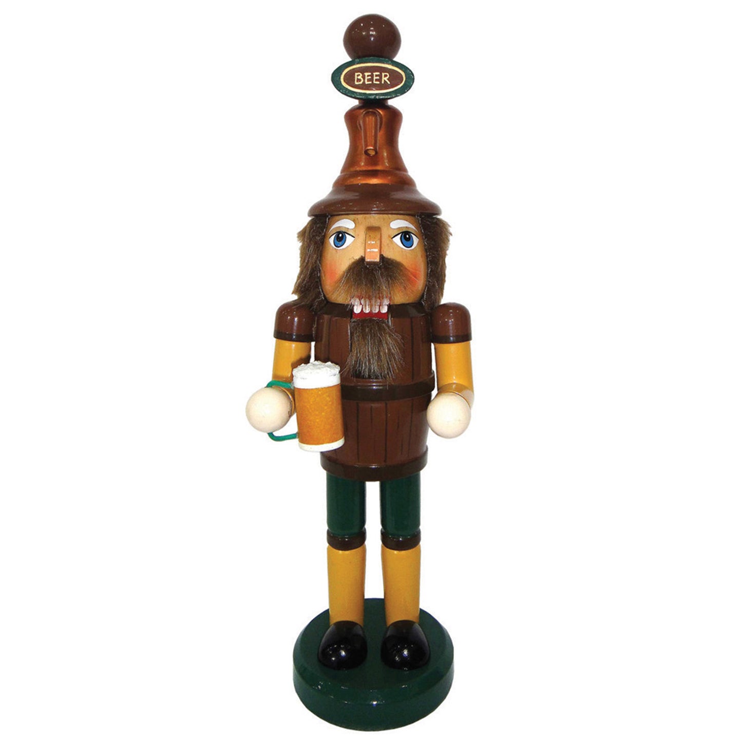 14″ Beer Meister Nutcracker