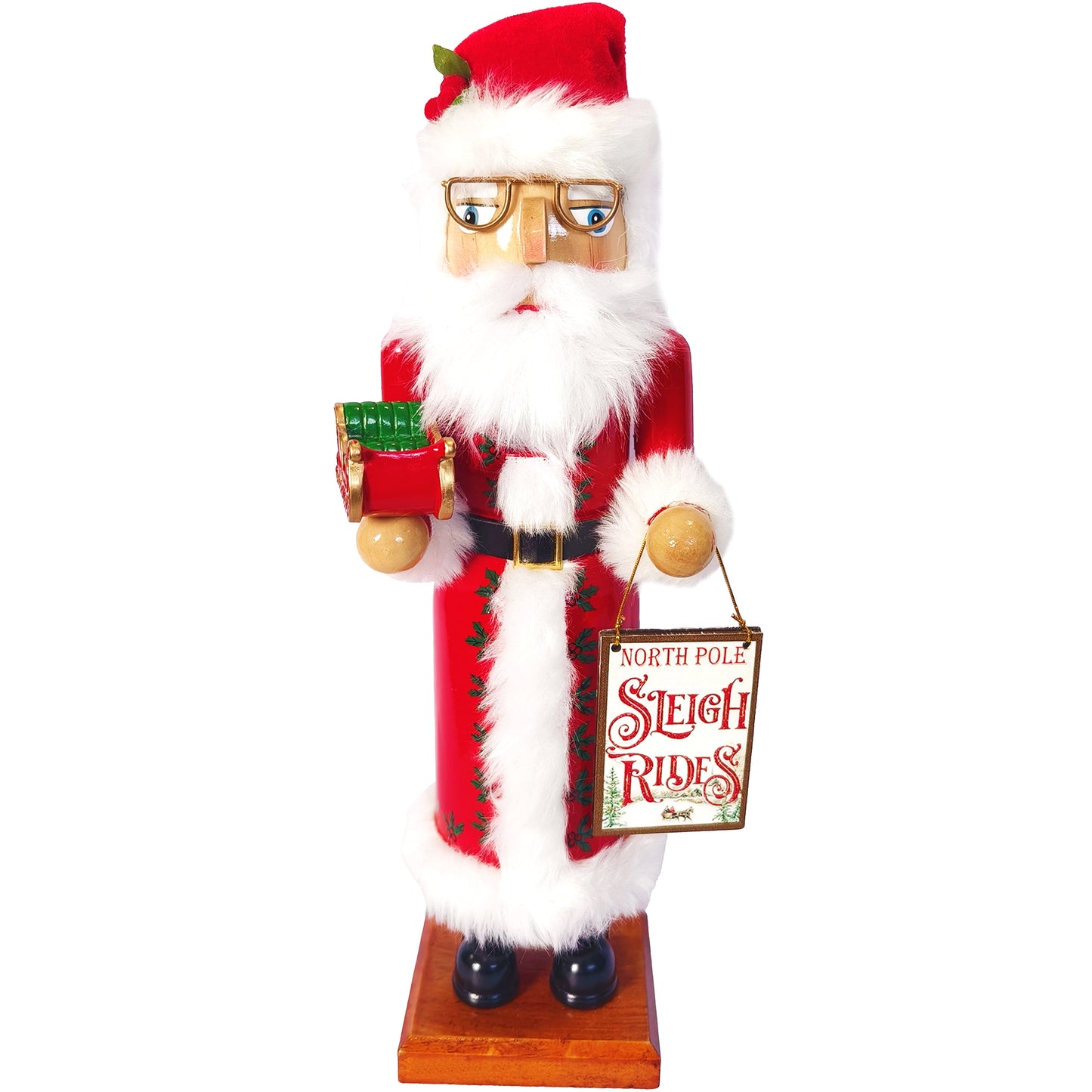 14″ Sleigh Ride Nutcracker