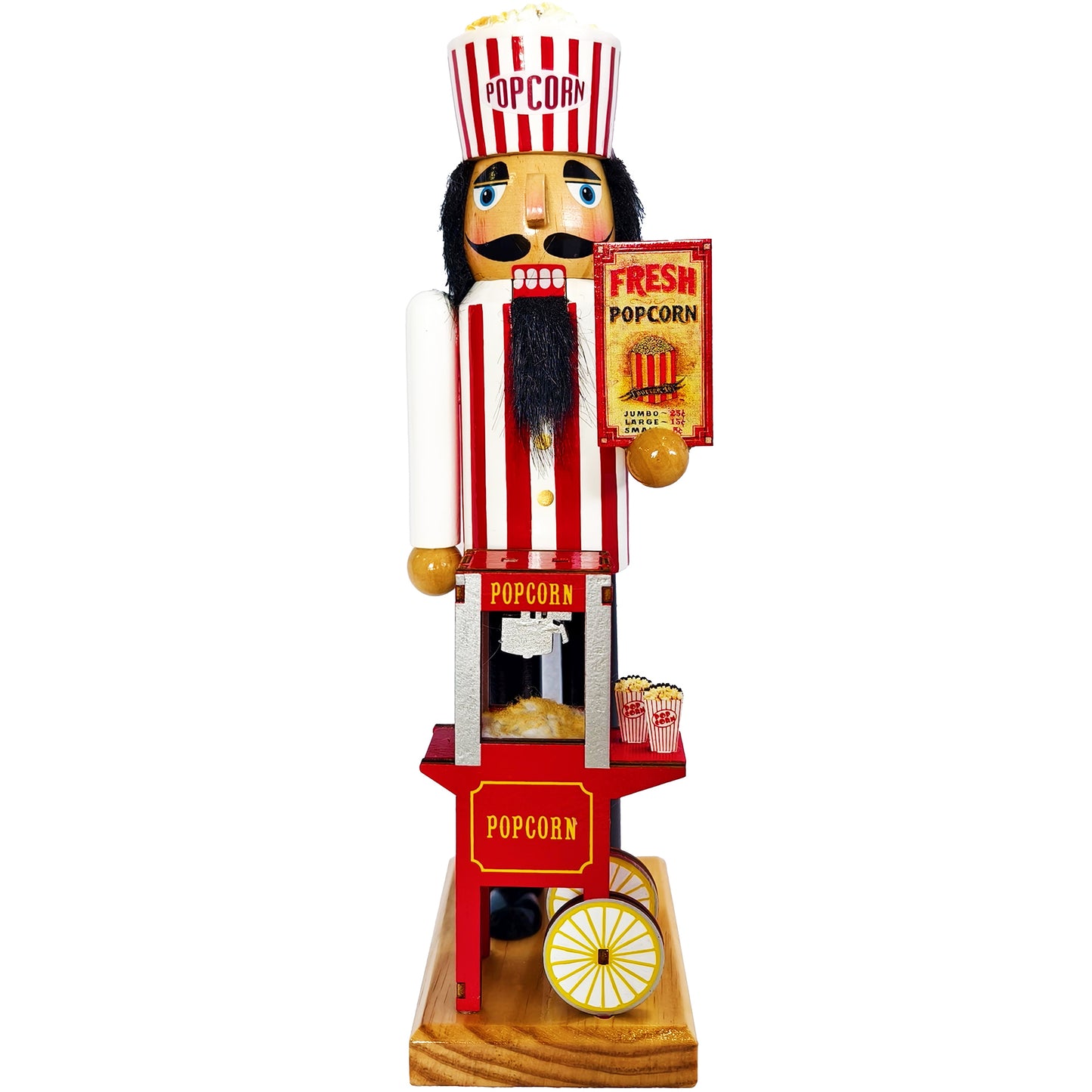 14″ Fresh Popcorn Nutcracker