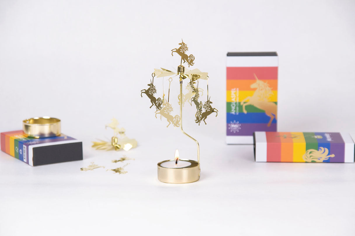Unicorn Rotary Candleholder