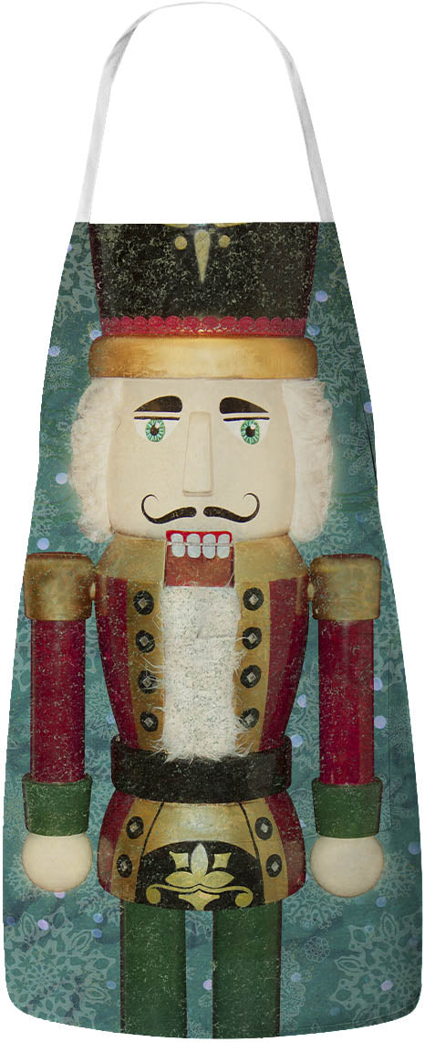 Traditional Nutcracker Full Color Apron