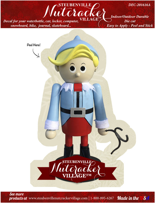 Hermey the Elf Nutcracker Decal
