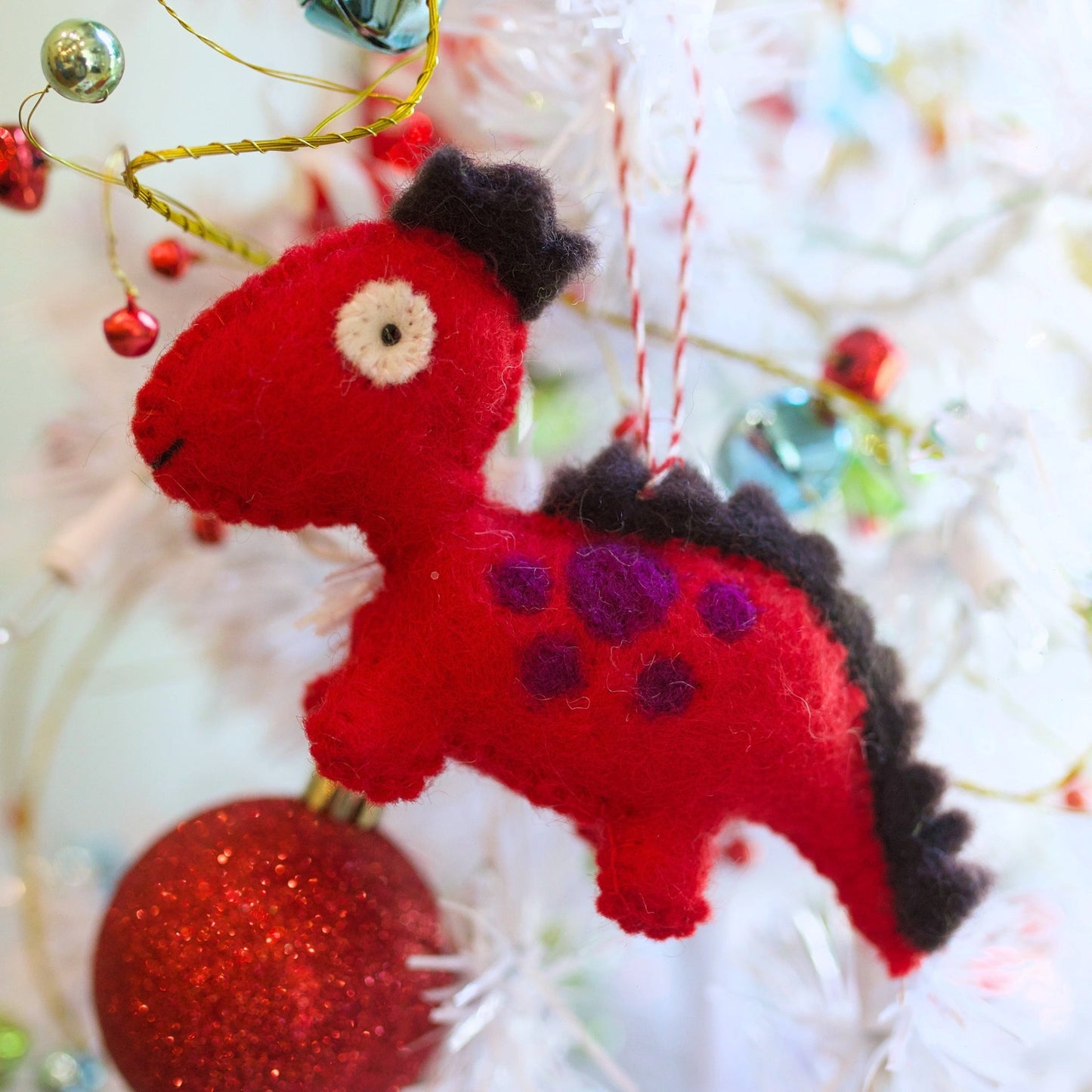 Spinosaurus Felt Wool Ornament