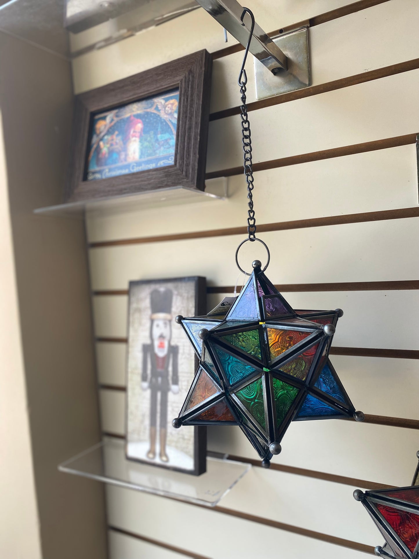 Multi Color Point Tea Light lantern