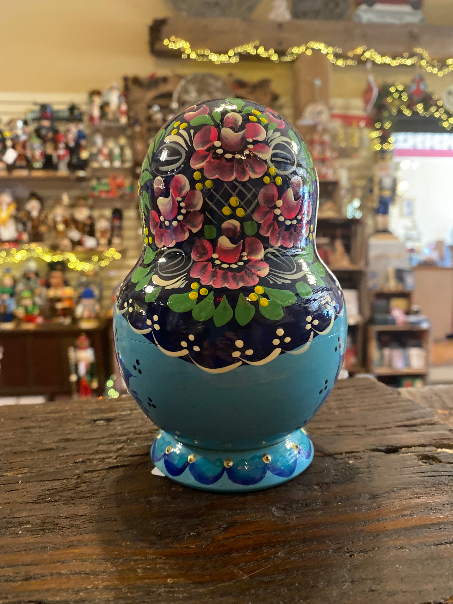 Russian Nesting Doll - Large, multi-colored