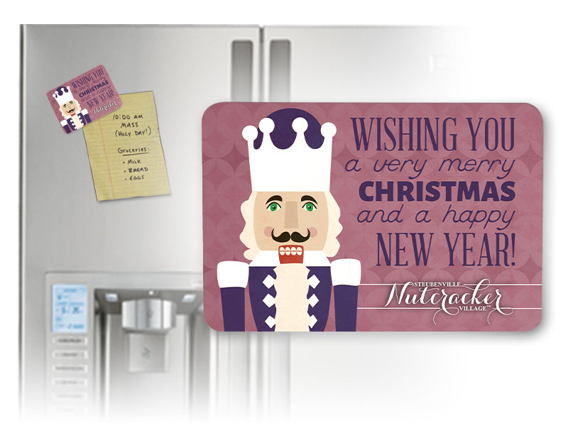 Nutcracker New Year Magnet