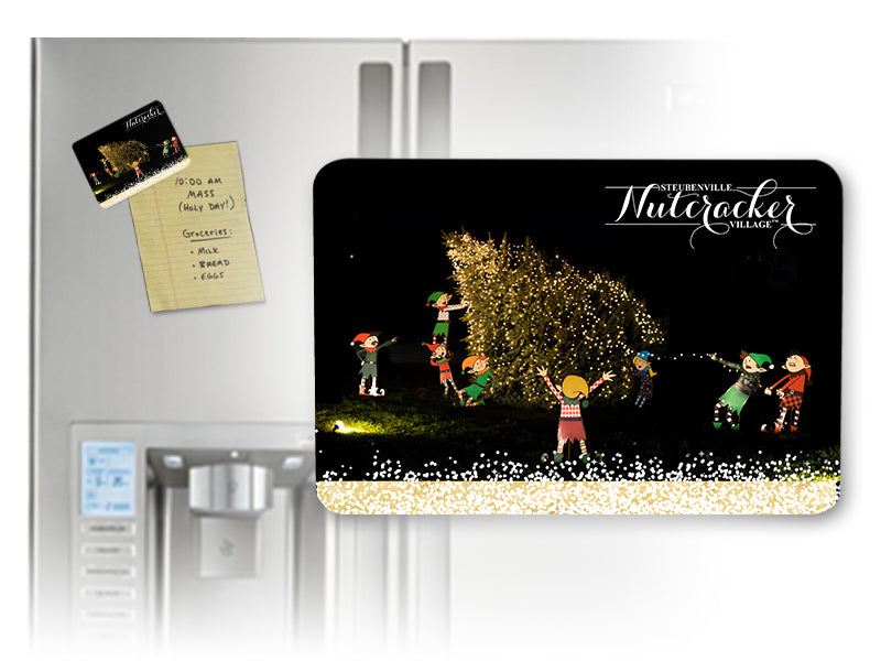 Nutcracker Village Elves Magnet