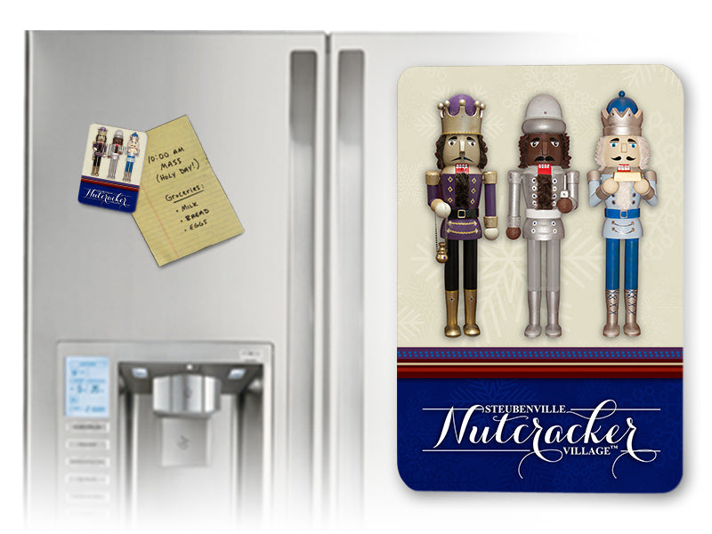 Three Wise Men Nutcracker Magnet