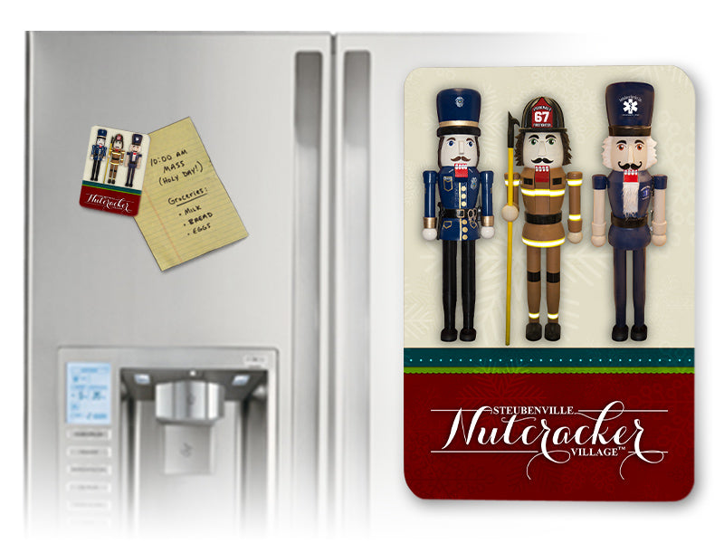 First Responders Nutcracker Magnet