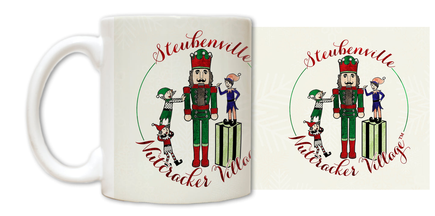 Nutcracker Village Logo 11 oz Mug