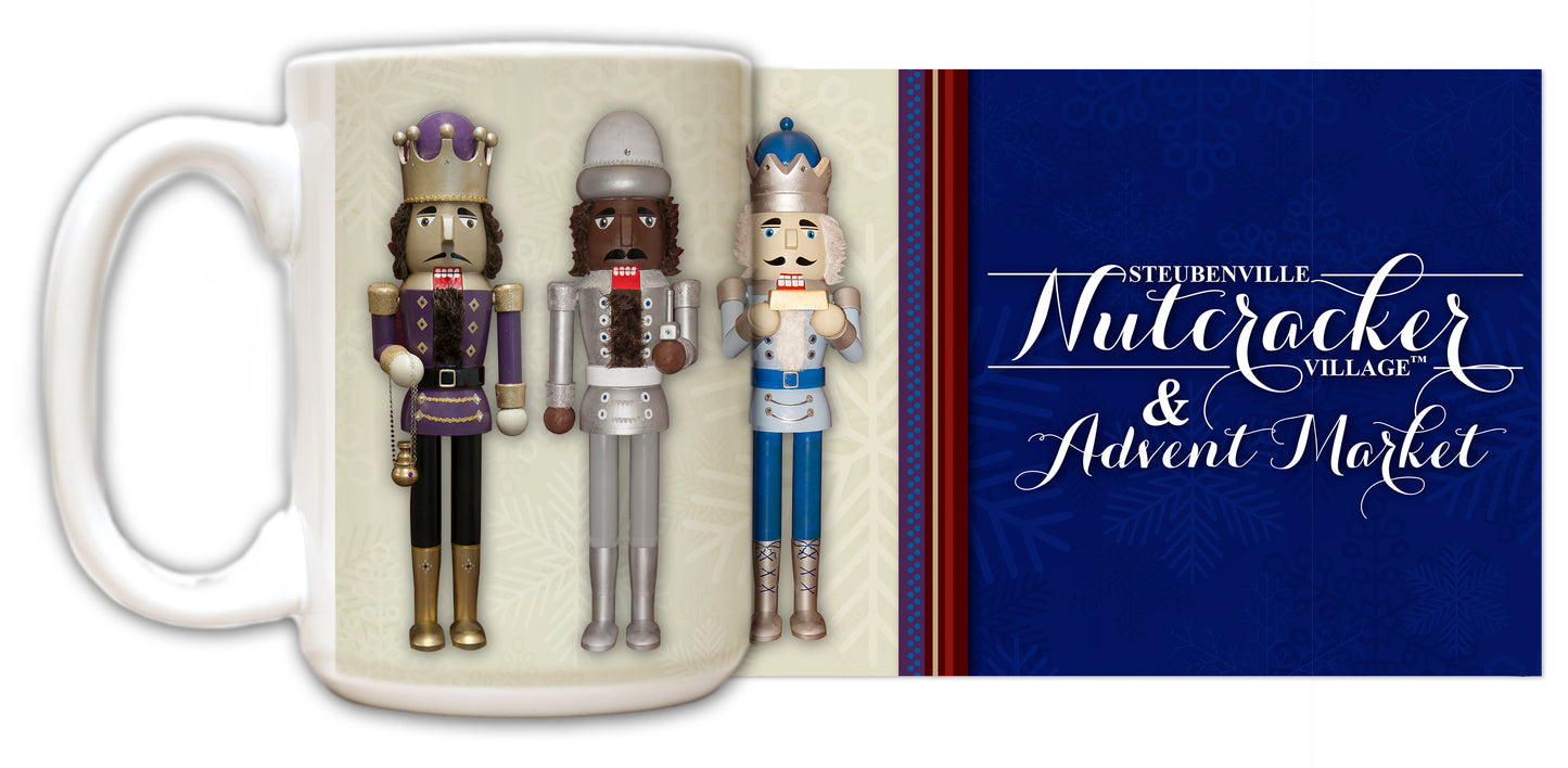 Three Kings Nutcrackers 15oz Mug