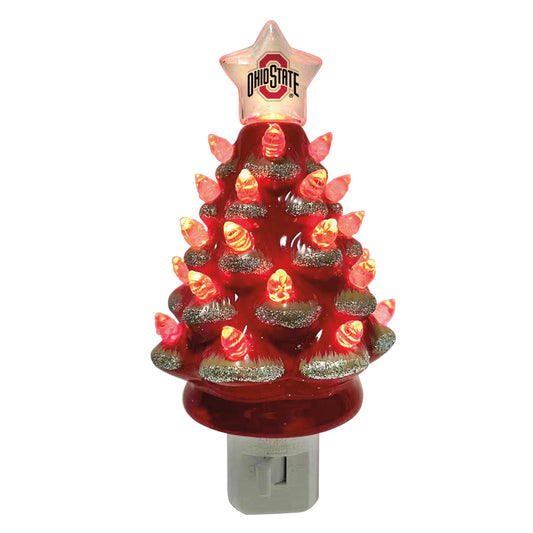 6.5” Ohio State Xmas Tree Nite Lite