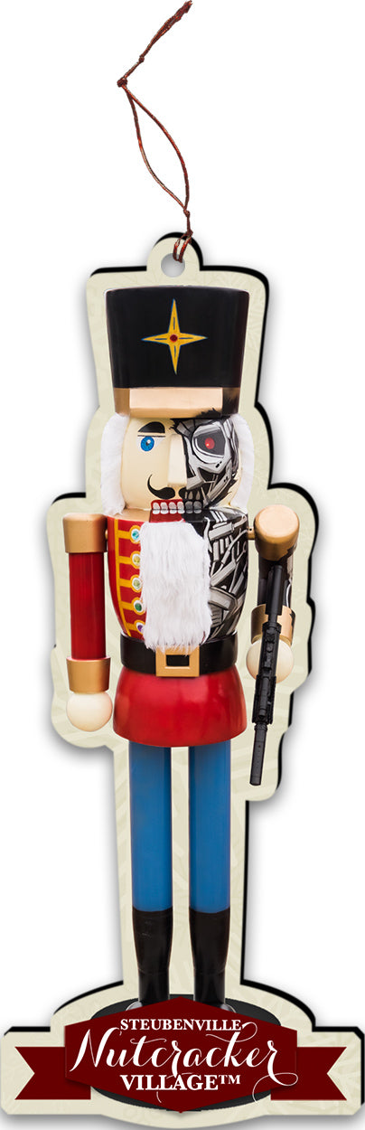 The Termi-nutter Nutcracker Replica Ornament