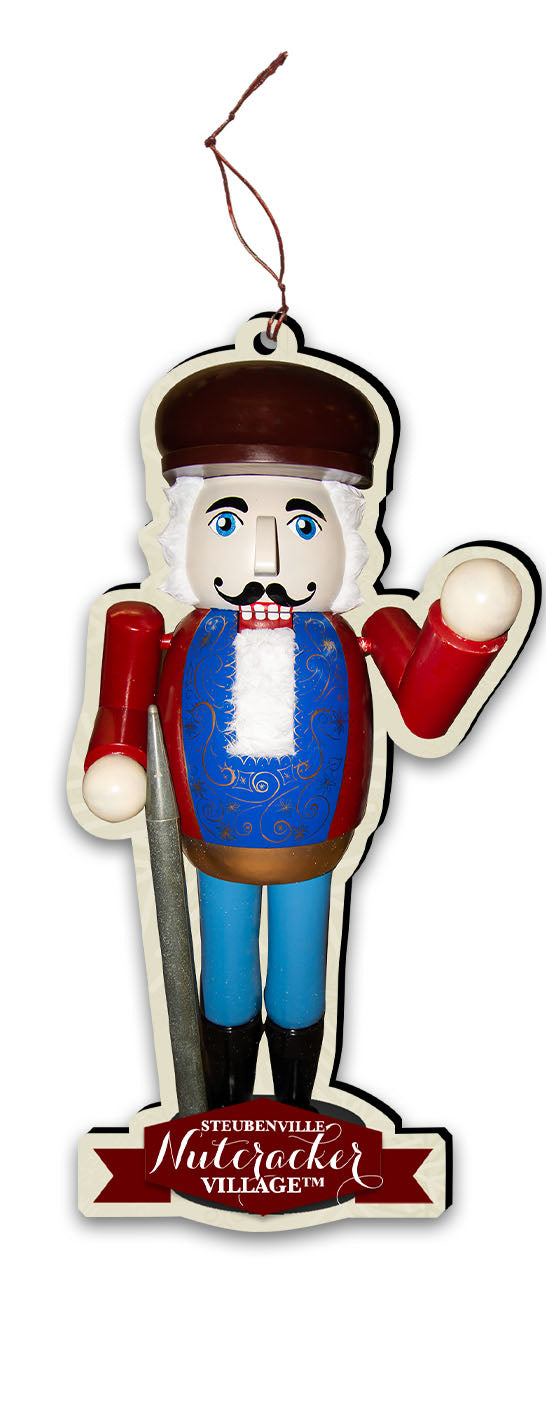 Organ Builder Joe Nutcracker Replica Ornament