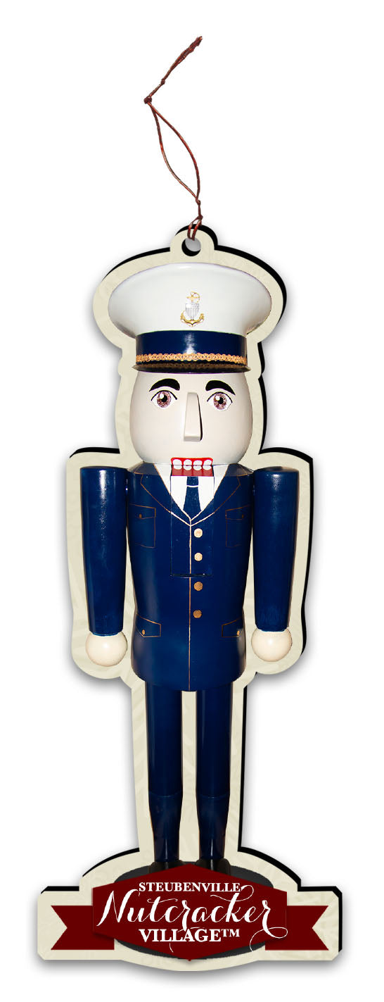 Coast Guard Nutcracker Replica Ornament